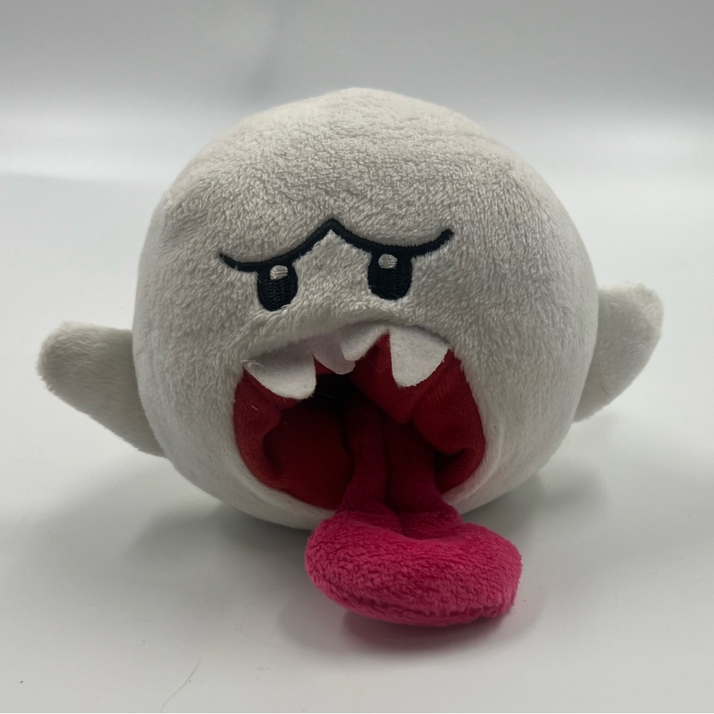 World Of Nintendo Ghost Plush Tongue Out 2019 7 Inch